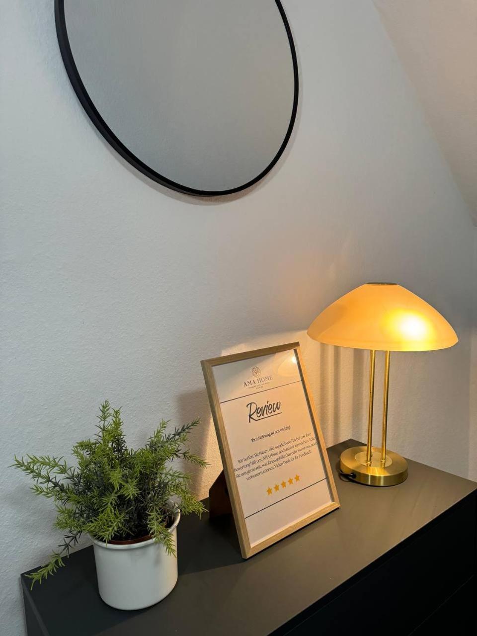 Ama Home Apartment In Hiddenhausen - Wlan, Smart-Tv - Nahe A30 & A2 - Nur 10 Min Von Herford Ngoại thất bức ảnh